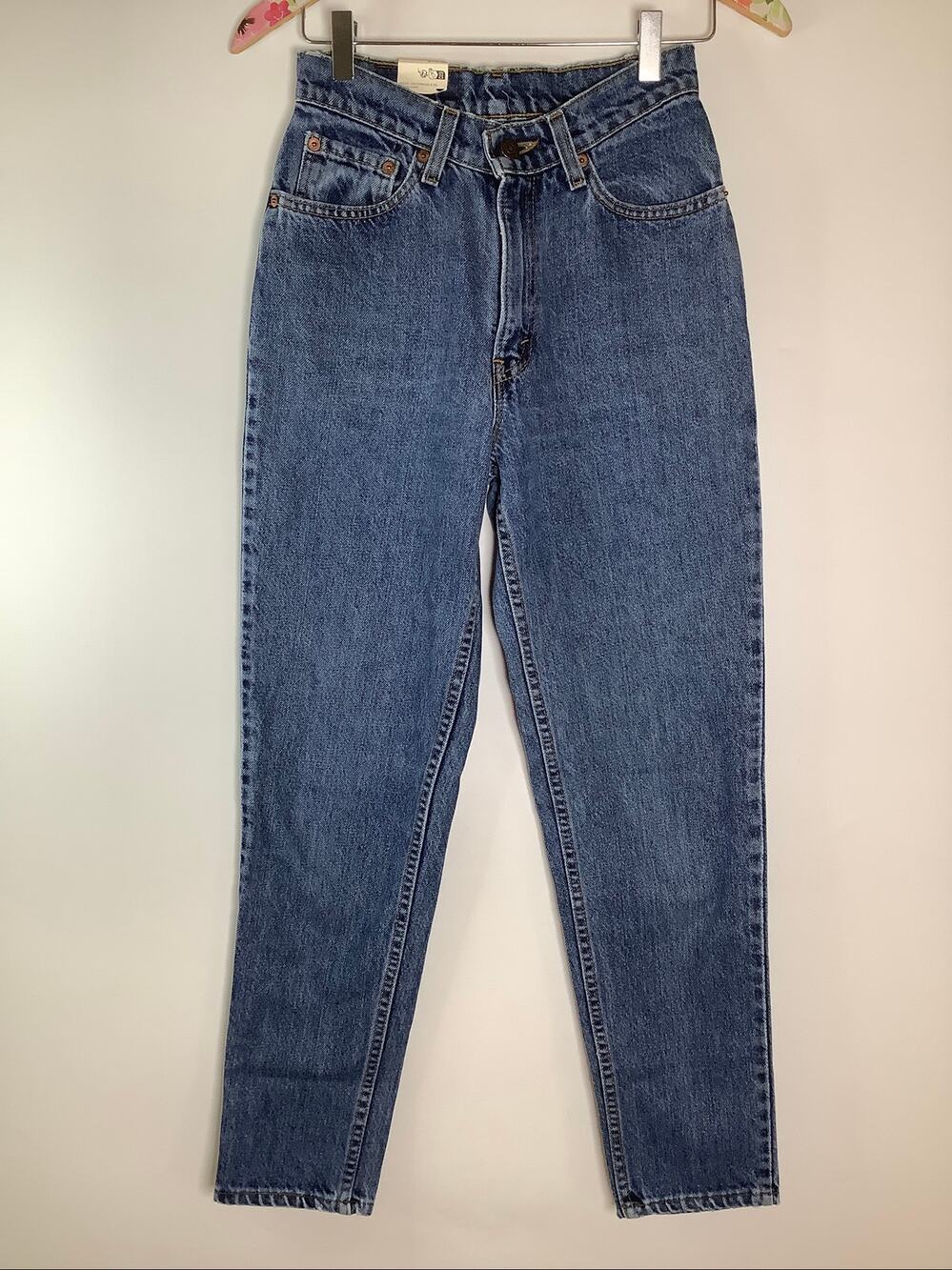 Levi's Women's 27 Hollow Days 501 Original Fit Straight Leg Jeans Vintage I5-6